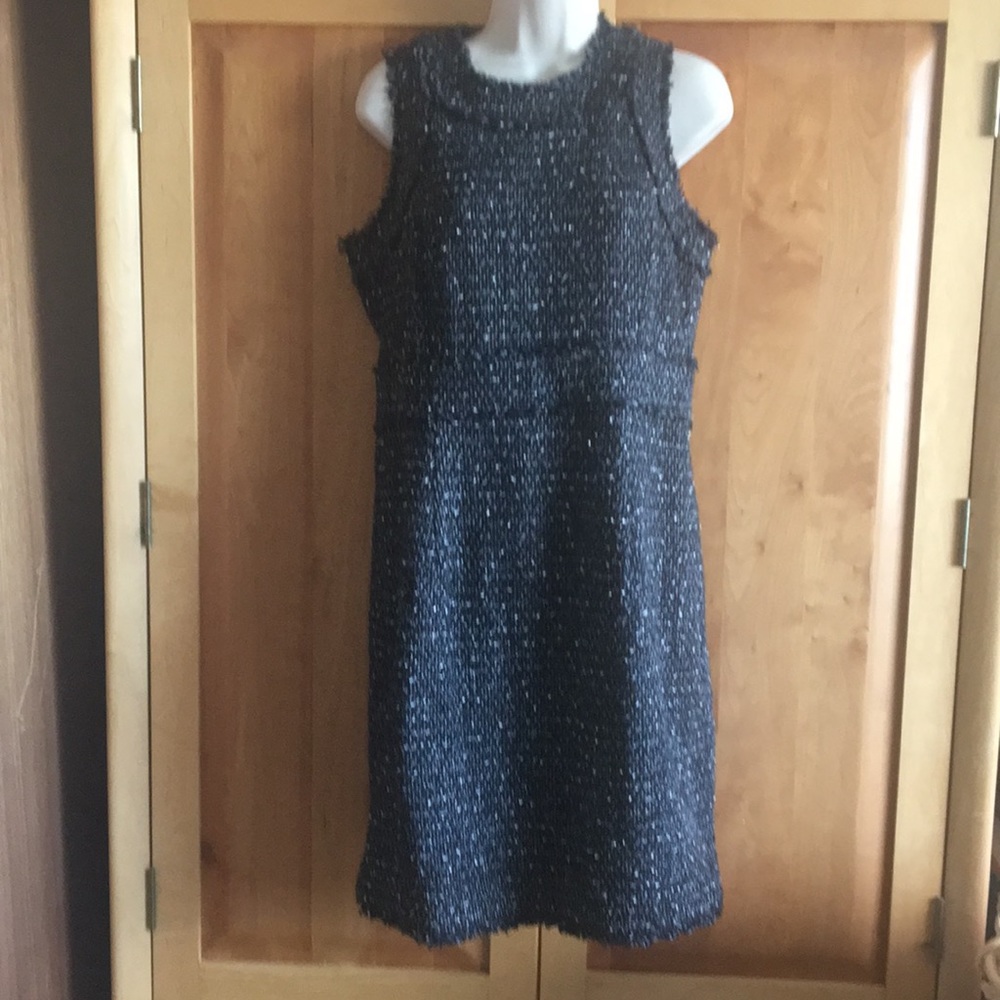 Black wool blend Michael Kors dress